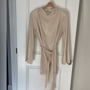 Pretty Lavish Sequined Mini Dress